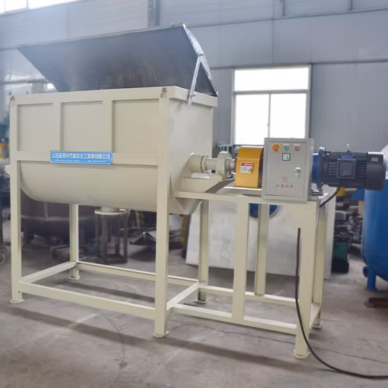 Horizontal Mixing Machine Putty Powder/Blender/Detergent Powder/Feed/Ribbon Mixer