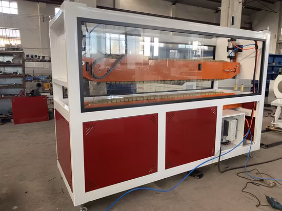 PVC-Rohrextrusionsmaschinenlinie/UPVC-Rohrproduktionslinie/Kunststoff-PVC/UPVC/CPVC-Stromleitungsrohr/Wasser-, Abwasser- und Druckversorgungsrohrproduktionslinie