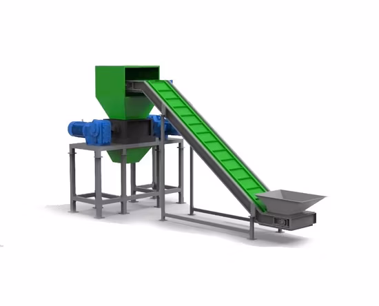 Abfall-PP/PE-Rohrzerkleinerer/Brecher mit großer Kapazität